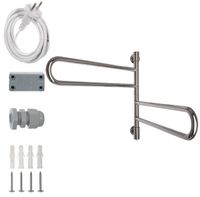 Электрический полотенцесушитель Energy U G2 540х635 Хром арт-EETR00UG20000000000 — фото 5, Электрические полотенцесушители