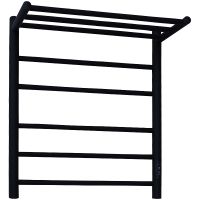 Электрический полотенцесушитель Melodia della vita Shelf Electro Ferrum 50х60 П5 с полк арт-MTRSEF5060bk — фото 1, Электрические полотенцесушители