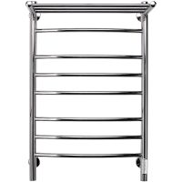 Электрический полотенцесушитель Comfysan Noumi EC-8 80x50 с полкой Хром арт-014056 — фото 3, Электрические полотенцесушители