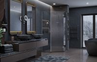 Товар: Душевой уголок Ambassador Diamond 90х90 профиль Хром стекло прозрачное арт-12011111R - фото 9 Душевой уголок Ambassador Diamond 90х90 профиль Хром стекло прозрачное арт-12011111R — фото 9, Душевые уголки трапеция