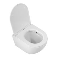 Унитаз подвесной безободковый с сиденьем CEZARES RELAX арт-CZR-38088-49-TH-TOR/SC — фото 2, Подвесные унитазы