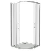 Товар: Душевой уголок Good Door Latte R-100 100x100 профиль Белый стекло прозрачное арт-ЛА00003 - фото 2 Душевой уголок Good Door Latte R-100 100x100 профиль Белый стекло прозрачное арт-ЛА00003 — фото 2, Душевые уголки четверть круга