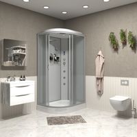 Товар: Душевая кабина Niagara Classic NG-3312-14RF (120х80х215) низкий поддон(13см),стекло матовое,3 места арт-33121423RF - фото 3 Душевая кабина Niagara Classic NG-3312-14RF (120х80х215) низкий поддон(13см),стекло матовое,3 места арт-33121423RF — фото 3, Душевые кабины