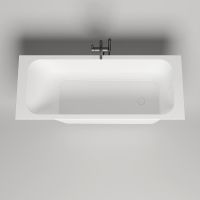 Ванна из искусственного камня Salini Orlanda 160х70 Белая матовая арт-102025M — фото 9, Ванны из искусственного камня