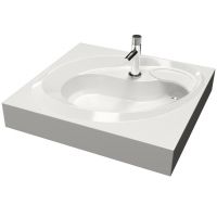 Раковина Madera Ameli 60 на стиральную машину Белая арт-4627173210058 — фото 1, Раковины на стиральную машину