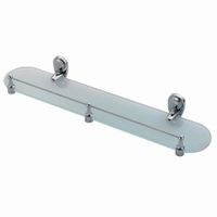 Аксесс Main K- Полка стеклянная (блистер), хром, WasserKRAFT арт-9244 — фото 1, Полки для ванной и душа