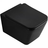 Унитаз Bond подвесной Черный с сиденьем Микролифт арт-F04-108 — фото 11, Подвесные унитазы