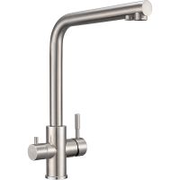 Смеситель для кухни Milacio Ultra Нержавеющая сталь арт-MCU.553.SS — фото 1, Смесители для кухни