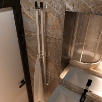 Электрический полотенцесушитель Маргроид Inaro профильный 1200x60 правый Хром арт-Inaro-1206-057R — фото 3, Электрические полотенцесушители