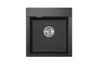 Товар: Granula-ES-, кухонная мойка, кварц, ESTETICA арт-4701, ЧЁРНЫЙ - фото 2 Granula-ES-, кухонная мойка, кварц, ESTETICA арт-4701, ЧЁРНЫЙ — фото 2, Кухонные мойки