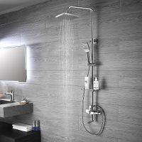 Душевая система Rossinka с термостатом Хром арт-RS50-46 — фото 4, Душевые стойки