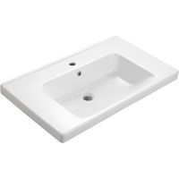 Товар: Раковина ASB-Woodline Dreja Гармония 80 Белая арт-29124 - фото 1 Раковина ASB-Woodline Dreja Гармония 80 Белая арт-29124 — фото 1, Раковины встраиваемые сверху