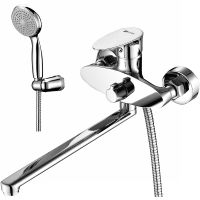 Товар: Смеситель для ванны Lemark Nero универсальный Хром арт-LM0251C - фото 1 Смеситель для ванны Lemark Nero универсальный Хром арт-LM0251C — фото 1, Смеситель для ванны