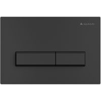 Клавиша смыва Aqueduto Retangulo Черная матовая арт-RET0140 — фото 1, Кнопки смыва