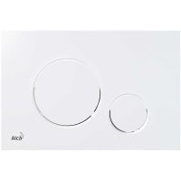 Клавиша смыва Alcaplast Белая арт-M670 — фото 1, Кнопки смыва