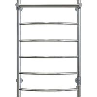 Электрический полотенцесушитель Aringa Берген 80x50 с полкой Хром арт-AR03006CH — фото 5, Электрические полотенцесушители