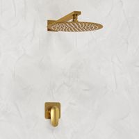 Встраиваемый комплект для душа с верхней душевой насадкой арт-A3651.180.259 — фото 2, Встраиваемые душевые комплекты