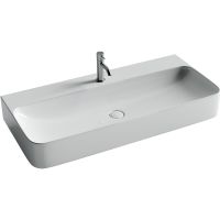 Раковина Ceramicanova Aura 100 Белая арт-CN2007 — фото 2, Раковины подвесные