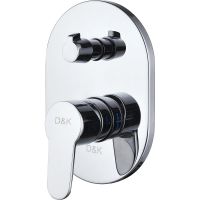 Товар: Душевая система D&K Rhein Marx Хром арт-DA1395701 - фото 2 Душевая система D&K Rhein Marx Хром арт-DA1395701 — фото 2, Встраиваемые душевые комплекты