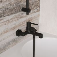 Смеситель для ванны Iddis Aiger Черный матовый арт-AIGBL00i02WA — фото 4, Смеситель для ванны