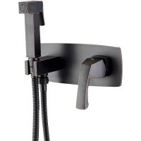 Гигиенический душ со смесителем Lemark Nubira Черная бронза арт-LM6219ORB — фото 1, Гигиенические души