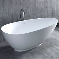 Ванна из искусственного камня Salini Paola 160х77 Белая матовая арт-101511SM — фото 8, Ванны из искусственного камня