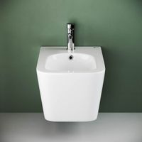 Биде Ceramicanova Metric подвесное Белое арт-CN3008 — фото 5, Биде подвесные