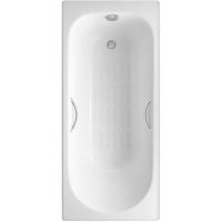 Чугунная ванна Delice Grace 170x70 с отверстиями под ручки с антискользящим покрытием арт-DLR230643R-AS — фото 1, Чугунные ванны