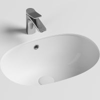 Раковина Ceramicanova Element 57 Белая арт-CN6044 — фото 13, Раковины встраиваемые снизу