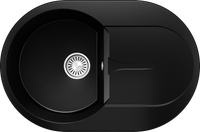 Кухонная мойка Polygran ATOL-760 (№316 Космос) арт-854840.0 — фото 1, Кухонные мойки