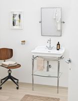 Раковина Artceram Hermitage 68 Белая арт-HEL002 01 00 — фото 3, Раковины подвесные