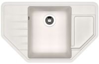 Dr.Gans Мойка "Рио", белый CMc арт-25.080.C0800.401 — фото 1, Кухонные мойки