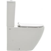 Унитаз компакт AQUAme без бачка с сиденьем Микролифт арт-AQM1002 — фото 3, Напольные унитазы