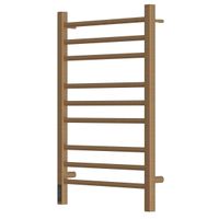 Полотенцесушитель электрический Point Веста П9 500x800, диммер слева, бронза арт-PN70758BR — фото 3, Электрические полотенцесушители