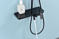 Товар: Душевая система Raglo Черная матовая арт-R60.24.06 - фото 3 Душевая система Raglo Черная матовая арт-R60.24.06 — фото 3, Душевые стойки