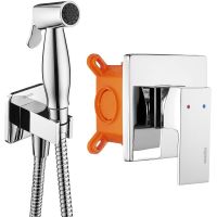 Гигиенический душ со смесителем Swedbe Platta Хром арт-5527 — фото 2, Гигиенические души