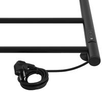 Товар: Электрический полотенцесушитель Energy Round 600x400 Черный матовый арт-EETR0ROUND604R905M - фото 2 Электрический полотенцесушитель Energy Round 600x400 Черный матовый арт-EETR0ROUND604R905M — фото 2, Электрические полотенцесушители