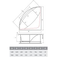 Товар: Акриловая ванна Vayer Boomerang 150x150 без гидромассажа арт-Гл000010631 - фото 2 Акриловая ванна Vayer Boomerang 150x150 без гидромассажа арт-Гл000010631 — фото 2, Акриловые ванны