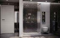 Товар: Душевой уголок Ambassador Kingston 100x90 профиль Хром стекло прозрачное арт-14011121 - фото 3 Душевой уголок Ambassador Kingston 100x90 профиль Хром стекло прозрачное арт-14011121 — фото 3, Прямоугольные душевые уголки