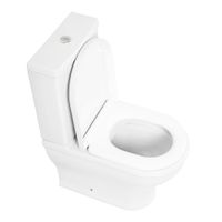 Унитаз-компакт безободковый CEZARES GIUBILEO арт-CZR-165-CPR/CZR-6045-SC — фото 2, Напольные унитазы