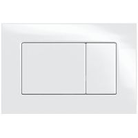 Клавиша смыва Berges Atom Белая арт-049219 — фото 1, Кнопки смыва