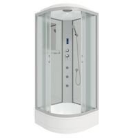 Душевая кабина Niagara Classic NG-3302-14F (100х100х215) средний поддон(26см),стекло матовое,4 места арт-33021424F — фото 1, Душевые кабины