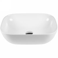 Раковина-чаша Bond 45 Белая глянцевая арт-S54-450 — фото 8, Раковины накладные