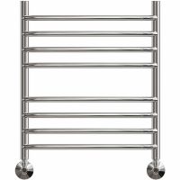 Водяной полотенцесушитель Point Альфа П8 500x600 Хром арт-PN05156S — фото 1, Водяные полотенцесушители