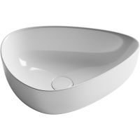 Раковина-чаша Ceramicanova Element 45 Белая арт-CN5026 — фото 2, Раковины накладные