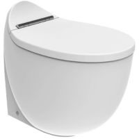 Унитаз биде Creavit Foglia Белый без сиденья арт-FG350-00CB00E-0000 — фото 1, Приставные унитазы