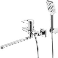 Смеситель для ванны Rossinka универсальный Хром арт-RS46-32 — фото 1, Смеситель для ванны