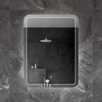 Зеркало Cezares арт-CZR-SPC-DUET-600-800-LED-TCH — фото 1, Зеркала в ванную комнату