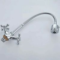 Смеситель для кухни Ledeme H19 4319-3L Хром арт-535860 — фото 10, Смесители для кухни