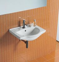 Раковина Hatria Sophie 56 Белая арт-Y0HG01 — фото 3, Раковины подвесные